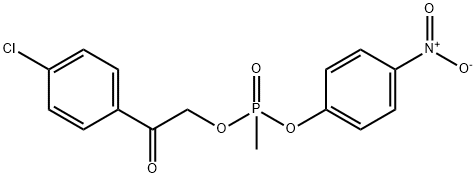 1-(4-chlorophenyl)-2-[methyl-(4-nitrophenoxy)phosphoryl]oxy-ethanone