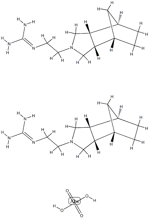 methanohexohydroisoindoline ethylguanidine hemisulfate