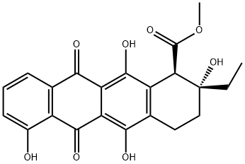(1R)-2-Ethyl-1,2,3,4,6,11-hexahydro-2α,5,7,12-tetrahydroxy-6,11-dioxo-1β-naphthacenecarboxylic acid methyl ester