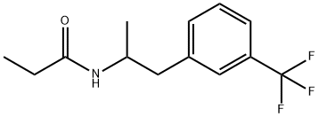 N-[1-Methyl-2-[3-(trifluoromethyl)phenyl]ethyl]propionamide