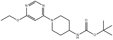 [1-(6-乙氧基-嘧啶-4-基)-哌啶-4-基]-氨基甲酸叔丁基酯