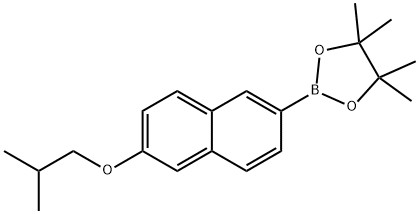 2-(6-Isobutoxy-naphthalen-2-yl)-4,4,5,5-tetramethyl-[1,3,2]dioxaborolane