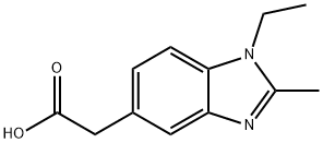(1-乙基-2-甲基-1H-苯并咪唑-5-基)乙酸