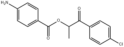 2-(4-氯苯基)-1-甲基-2-氧代苯佐卡因