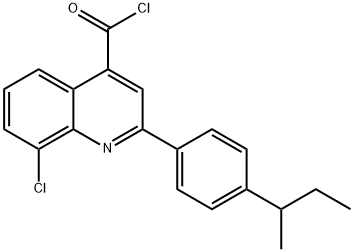 2-(4-仲丁基苯基)-8-氯喹啉-4-甲酰氯