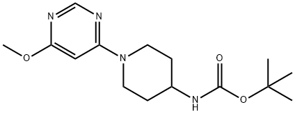 [1-(6-甲氧基-嘧啶-4-基)-哌啶-4-基]-氨基甲酸叔丁基酯
