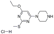 4-乙氧基-2-甲基硫基-6-哌嗪-1-基-嘧啶盐酸盐