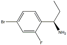 (R)-1-(4-bromo-2-fluorophenyl)propan-1-amine