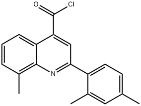 2-(2,4-二甲基苯基)-8-甲基喹啉-4-甲酰氯