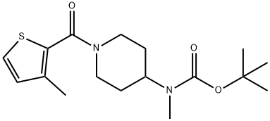 甲基-[1-(3-甲基噻吩-2-羰基)-哌啶-4-基]-氨基甲酸叔丁基酯