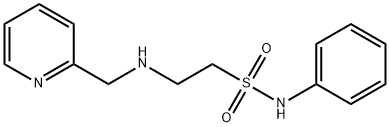N-苯基-2-[(吡啶-2-基甲基)氨基]乙基磺酰胺