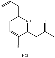1-(6-烯丙基-3-溴-1,2,5,6-四氢吡啶-2-基)丙酮盐酸盐