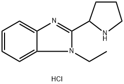 1-乙基-2-吡咯烷-2-基-1H-苯并咪唑二盐酸盐