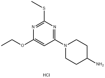 1-(6-乙氧基-2-甲硫基-嘧啶-4-基)-哌啶-4-基胺盐酸盐
