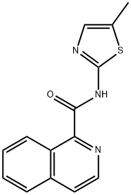 异喹啉羧酸(5-甲基-噻唑-2-基)-酰胺