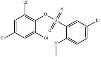 2,4,6-Trichlorophenyl 5-bromo-2-methoxybenzenesulfonate