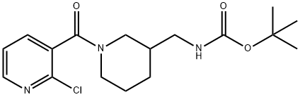 [1-(2-氯-吡啶-3-羰基)-哌啶-3-基甲基]-氨基甲酸叔丁基酯