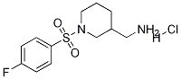 1-(4-氟-苯磺酰基)-哌啶-3-基]-甲基-胺盐酸盐