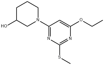 1-(6-乙氧基-2-甲硫基-嘧啶-4-基)-哌啶-3-醇