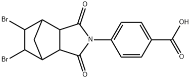 4-(5,6-Dibromo-1,3-dioxooctahydro-2H-4,7-methanoisoindol-2-yl)benzoic acid
