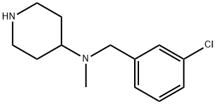 N-(3-氯苄基)-N-甲基哌啶-4-胺