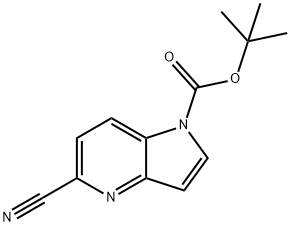 tert-butyl 5-cyano-1H-pyrrolo[3,2-b]pyridine-1-carboxylate