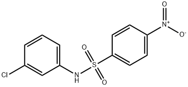 N-(3-氯苯)-4-硝基苯磺酰胺