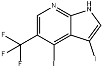 3,4-二碘-5-(三氟甲基)-1H-吡咯并[2,3-B]吡啶
