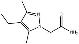 2-(4-乙基-3,5-二甲基-1H-吡唑-1-基)乙酰胺