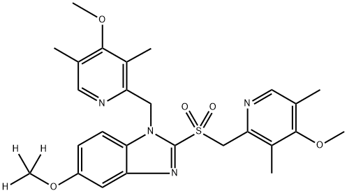 N-(4-METHOXY-3,5-DIMETHYL-2-PYRIDINYL)METHYL OMEPRAZOLE-D3 SULFONE