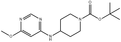 4-(6-甲氧基-嘧啶-4-基氨基)-哌啶-1-羧酸叔丁基酯