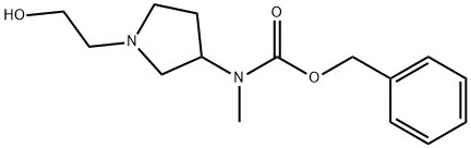 1-(2-羟基-乙基)-吡咯烷-3-基]-甲基-氨基甲酸苄酯