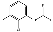 2-Chloro-1-(difluoromethoxy)-3-fluoro-benzene