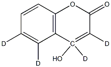 4-Hydroxy Coumarin-d4