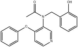 Acetamide, N-[(2-hydroxyphenyl)methyl]-N-(4-phenoxy-3-pyridinyl)