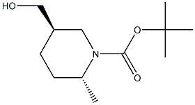 tert-butyl (2R,5R)-5-(hydroxymethyl)-2-methylpiperidine-1-carboxylate