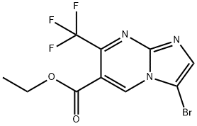 Ethyl 3-broMo-7-(trifluoroMethyl)iMidazo[1,2-a]pyriMidine-6-carboxylate