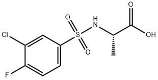 ((3-CHLORO-4-FLUOROPHENYL)SULFONYL)ALANINE