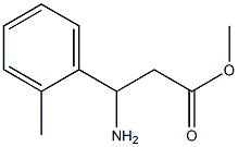 methyl 3-amino-3-(2-methylphenyl)propanoate
