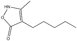 5(2H)-Isoxazolone,3-methyl-4-pentyl-(9CI)