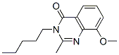 4(3H)-Quinazolinone,  8-methoxy-2-methyl-3-pentyl-