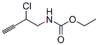 Carbamic  acid,  (2-chloro-3-butynyl)-,  ethyl  ester  (9CI)