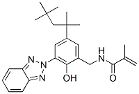 2-Propenamide, N-3-(2H-benzotriazol-2-yl)-2-hydroxy-5-(1,1,3,3-tetramethylbutyl)phenylmethyl-2-methyl-