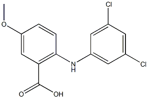 m-Anisic  acid,  6-(3,5-dichloroanilino)-  (6CI)