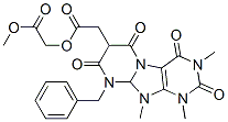 Pyrimido[2,1-f]purine-7,7(6H)-diacetic  acid,  1,2,3,4,8,9-hexahydro-1,3-dimethyl-2,4,6,8-tetraoxo-9-(phenylmethyl)-,  dimethyl  ester  (9CI)