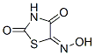 Thiazolidinetrione,  5-oxime  (9CI)