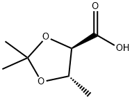 1,3-Dioxolane-4-carboxylicacid,2,2,5-trimethyl-,(4R-trans)-(9CI)