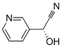 3-Pyridineacetonitrile,alpha-hydroxy-,(alphaR)-(9CI)