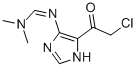Methanimidamide, N-[5-(chloroacetyl)-1H-imidazol-4-yl]-N,N-dimethyl- (9CI)