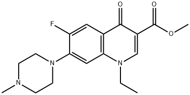 Methyl 1-ethyl-6-fluoro-7-(4-Methylpiperazin-1-yl)-4-oxo-1,4-dihydroquinoline-3-carboxylate